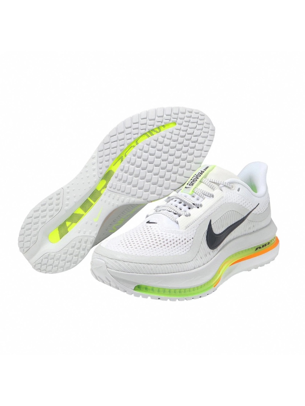 NIKE MEN PEGASUS PREMIUM ROAD RUNNING SHOES White/Black/Volt
$220 Sz 10.5 gently